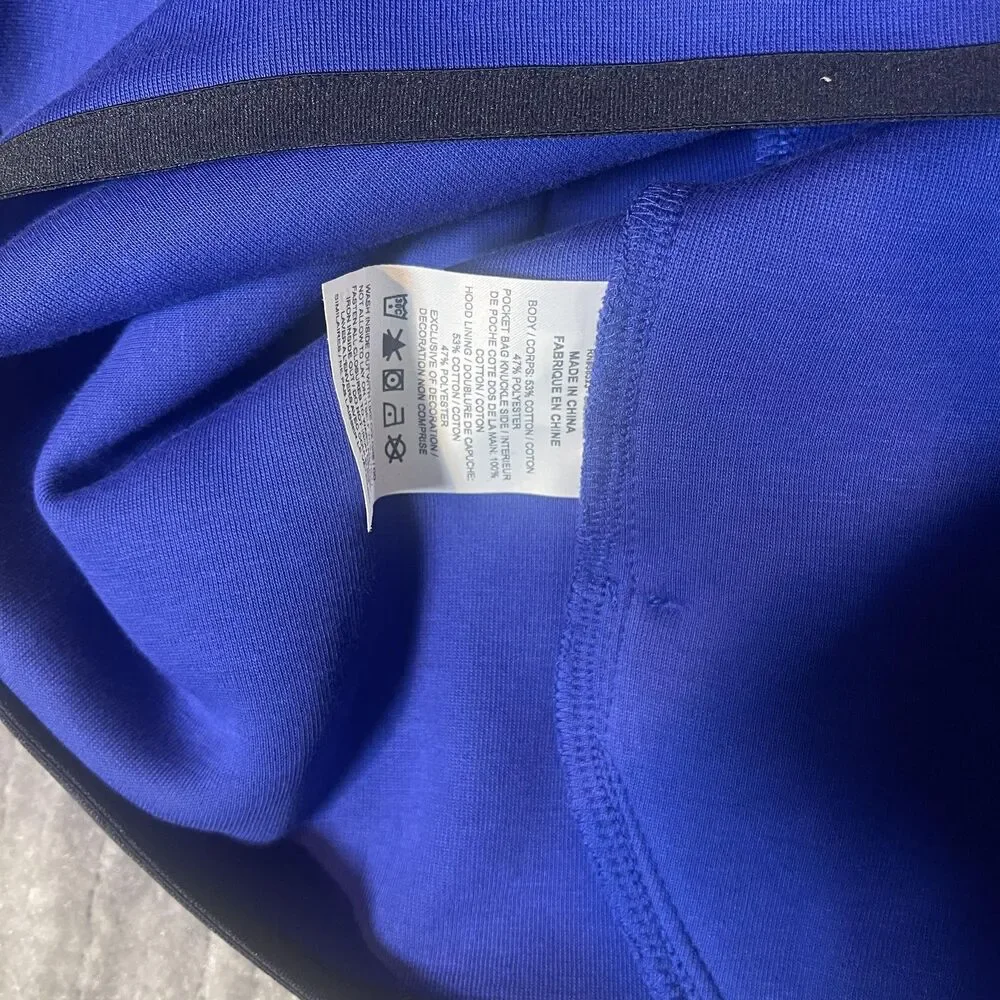 Nike Tech Fleece Hoodie Jacket Mens 3XL Blue Full Zip Windrunner HV0949-539